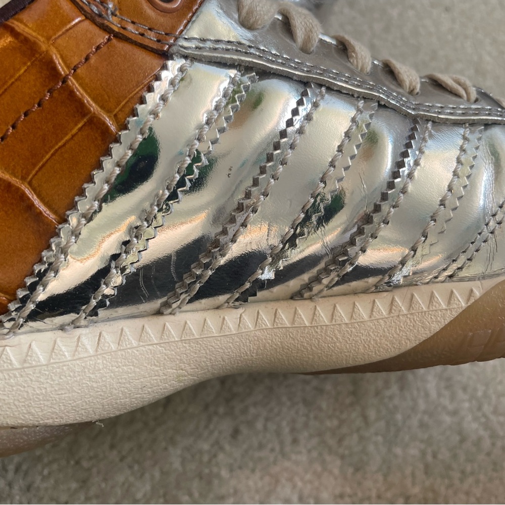 Adidas by Wales Bonner Metallic Samba Sneakers - Picture 11 of 13